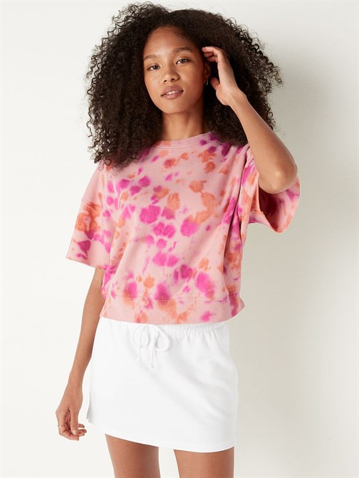KISA KOLLU CROP SWEATSHIRT