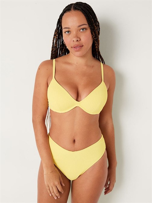 Krinkle Push-Up Bikini Üstü