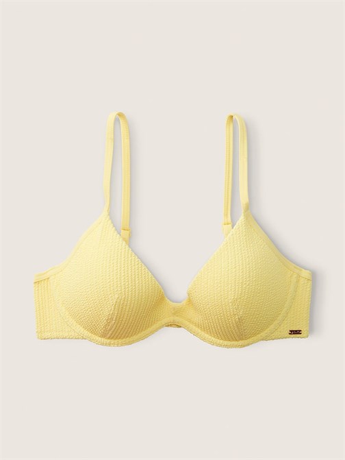 Krinkle Push-Up Bikini Üstü