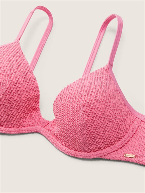 Krinkle Push-Up Bikini Üstü
