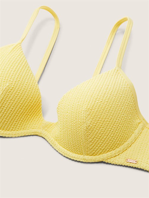 Krinkle Push-Up Bikini Üstü