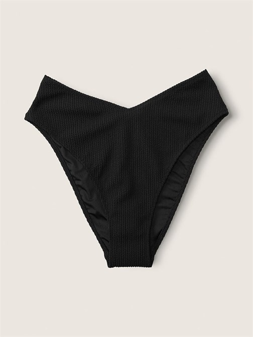 Krinkle Yüksek Bel Cheeky Bikini Altı