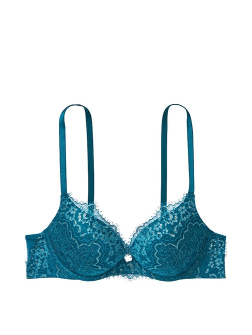 Dream Angels Dantelli Işıltılı Kaldırıcı Push-Up Sütyen