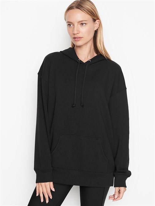 Flow On Point Logo Kapüşonlu Polar Sweatshirt