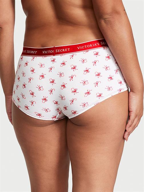 Logo Pamuklu Boyshort Külot