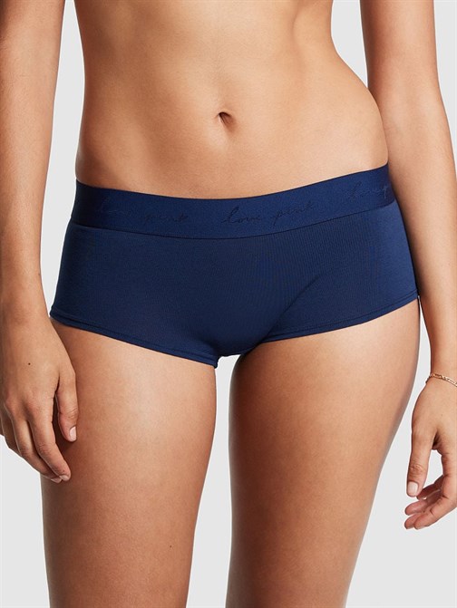 Logolu Boyshort Külot