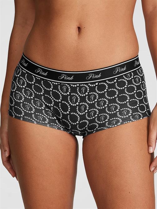 Logolu Pamuklu Boyshort Külot