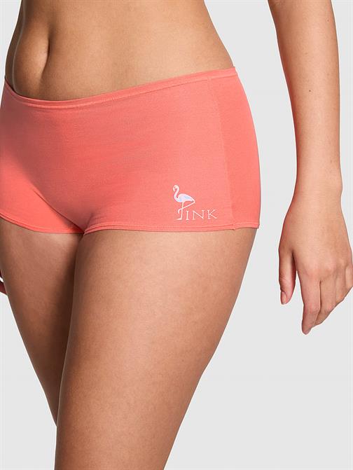 Logolu Pamuklu Boyshort Külot