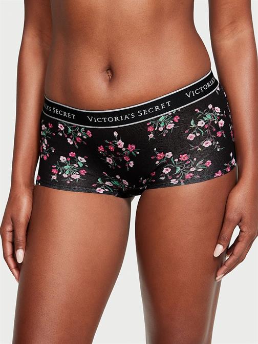 Logolu Pamuklu Boyshort Külot