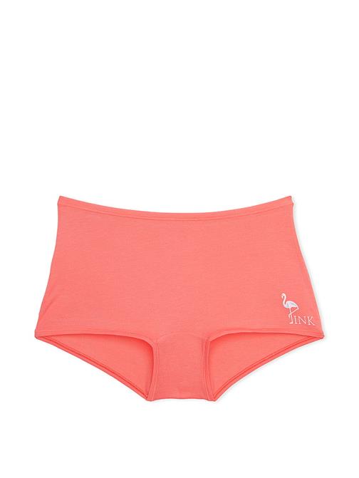 Logolu Pamuklu Boyshort Külot