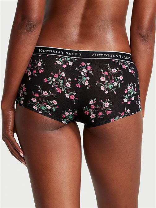 Logolu Pamuklu Boyshort Külot