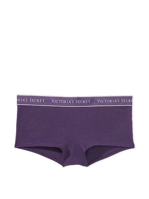 Logolu Pamuklu Boyshort Külot
