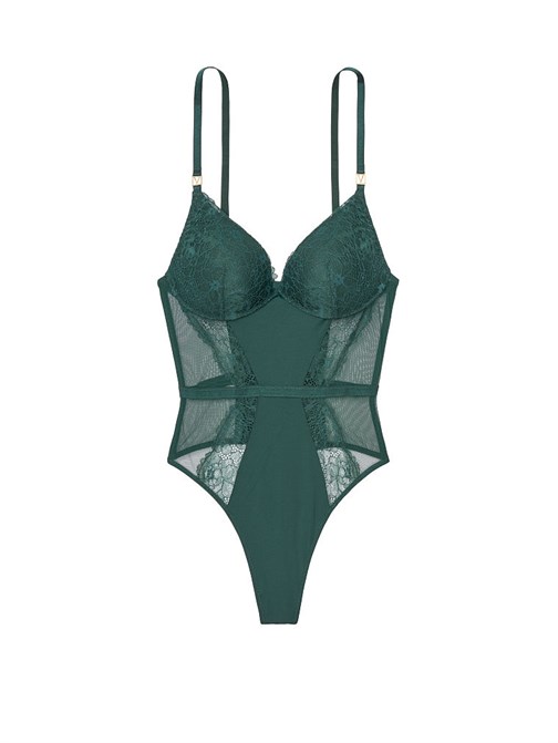 Very Sexy Love by Victoria Dantel Detaylı Bodysuit