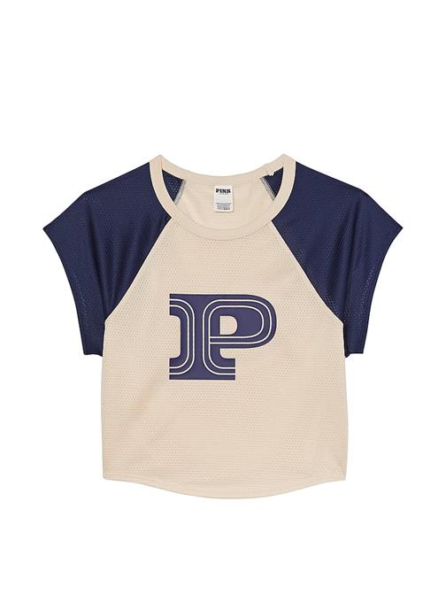 Mesh Tech Raglan Crop Tişört