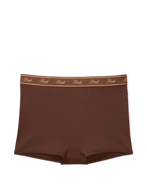Mikro Logolu Yüksek Bel Boyshort Külot