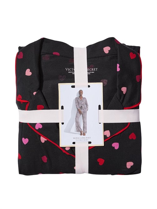 Modal Uzun Pijama Takımı