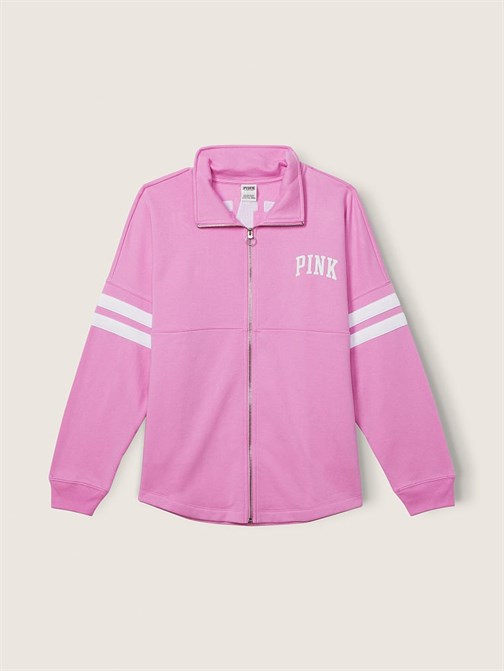 Oversize Fermuarlı Sweatshirt