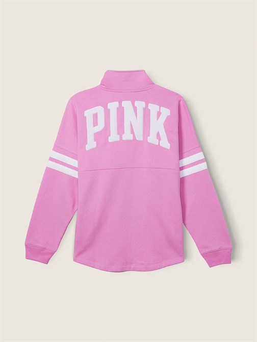 Oversize Fermuarlı Sweatshirt
