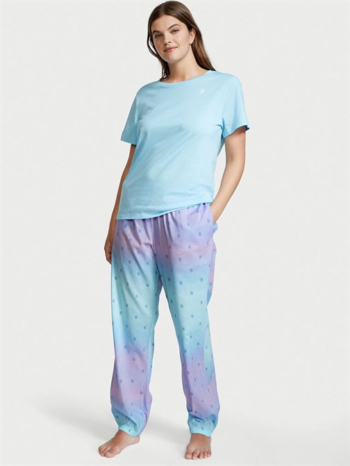 Pamuklu Jogger Tee-jama