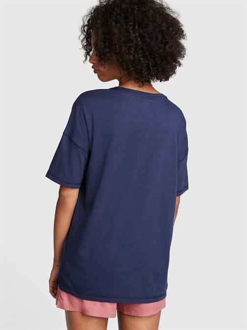Pamuk Oversize Pijama Tişört