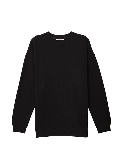 Pamuklu Balıkçı Yaka Sweatshirt