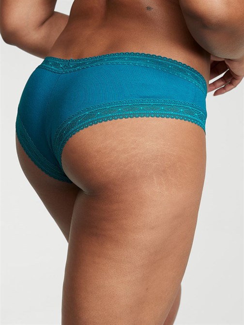 Pamuklu Beli Dantelli Cheeky Külot