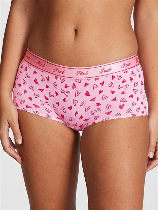 Logolu Pamuklu Boyshort Külot