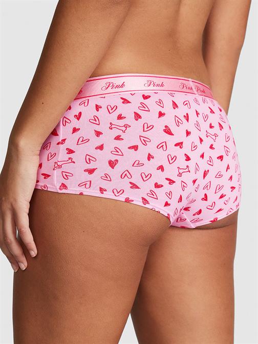 Logolu Pamuklu Boyshort Külot