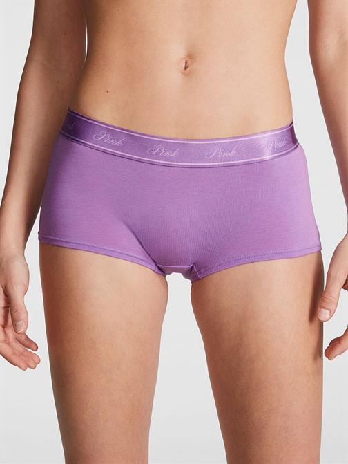 Logolu Pamuklu Boyshort Külot