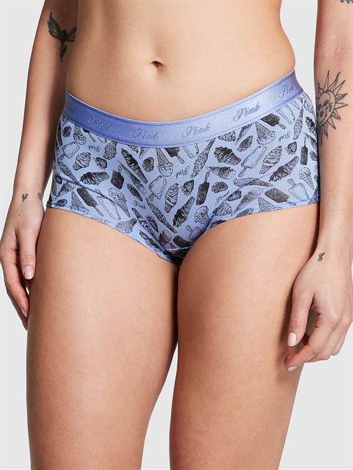 Logolu Pamuklu Boyshort Külot
