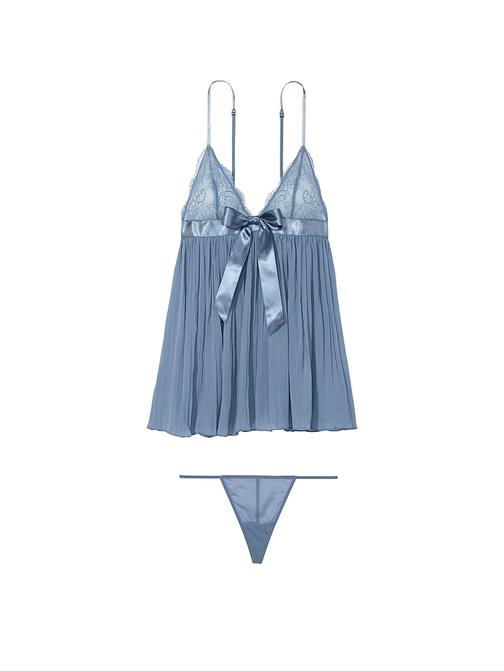 Pileli Babydoll Takımı