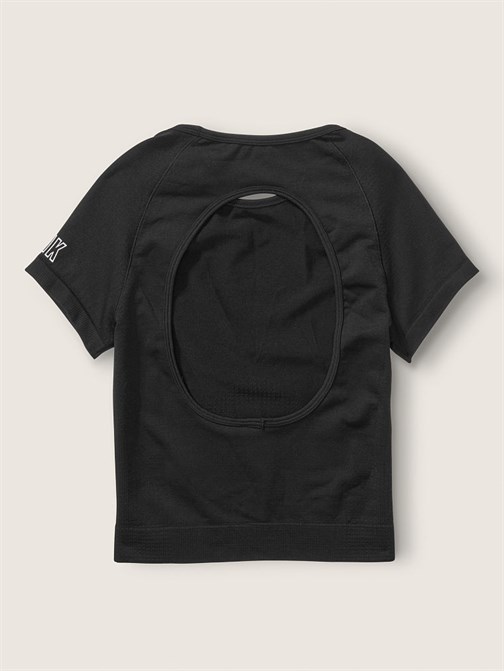 SEAMLESS SPOR KISA KOLLU YARIM SWEAT