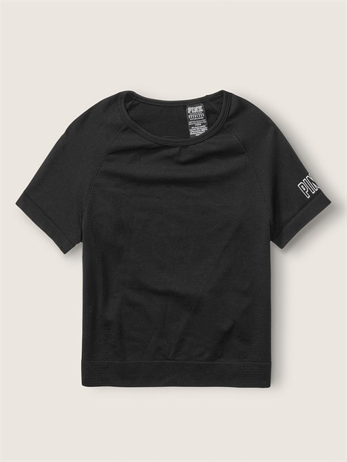 SEAMLESS SPOR KISA KOLLU YARIM SWEAT