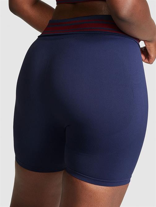 PINK Seamless Katlanabilir Biker Tayt