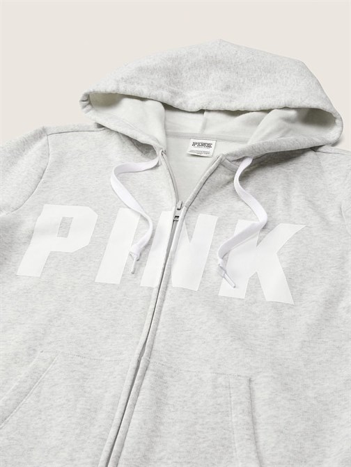Polar Fermuarlı Kapüşonlu Sweatshirt