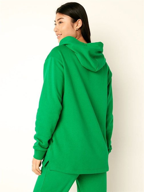 Kampüs Kapüşonlu Sweatshirt