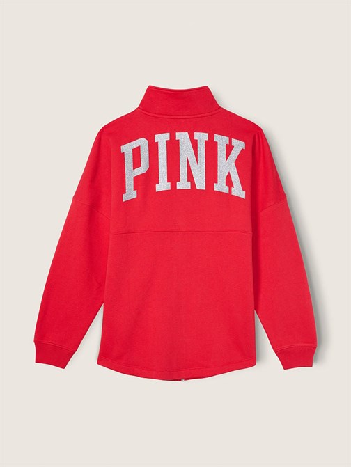 Polar Oversize Fermuarlı Sweatshirt