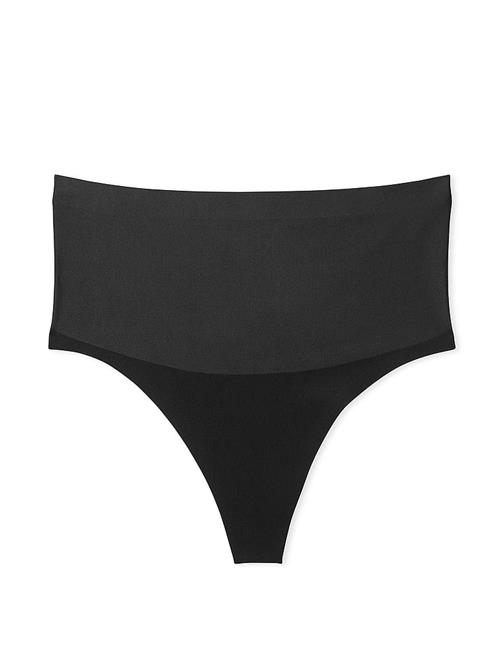 Pürüzsüz Işıltılı Yüksek Bel Tanga