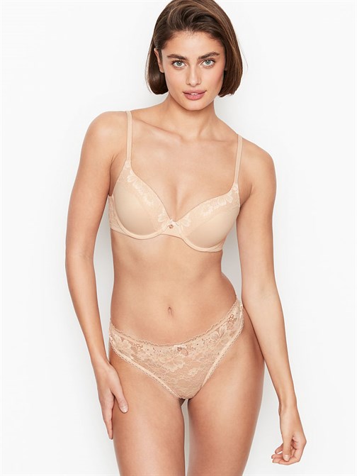 Body by Victoria Push-Up Mükemmel Şekillendirici Dantel Detaylı Sütyen