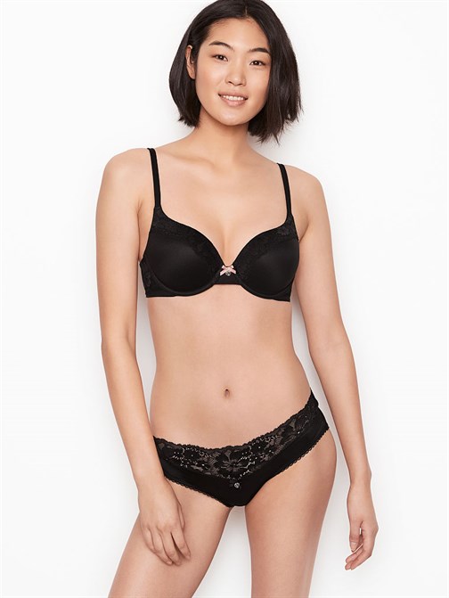 Body by Victoria Push-Up Mükemmel Şekillendirici Dantel Detaylı Sütyen