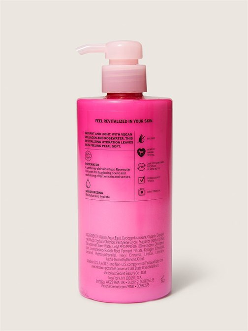 Rosewater Lotion Vegan Kolajenli Canlandırıcı Vücut Losyonu