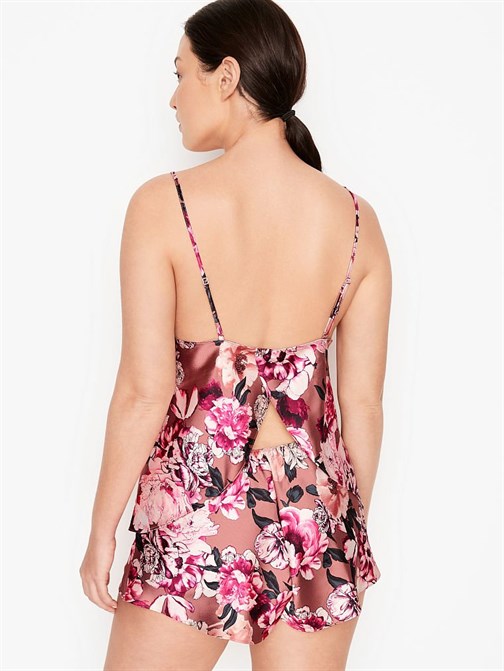 Victorias Secret Saten Şortlu Takım