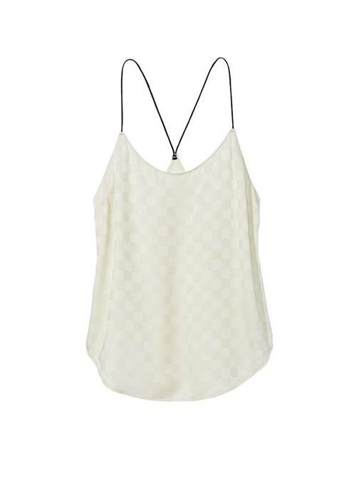 Saten Damalı Sporcu Stil Pijama Atlet