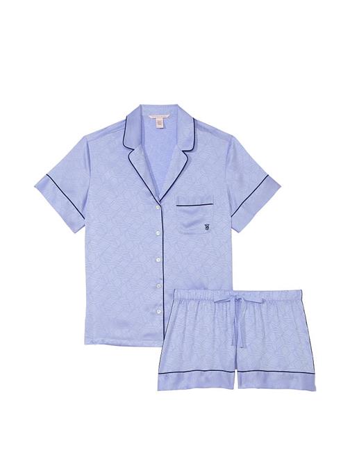 Saten Kısa Pijama Takımı