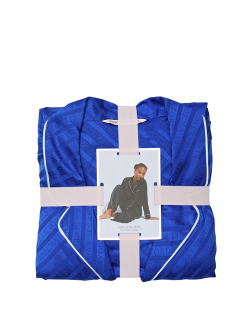 Saten Uzun Pijama Takımı