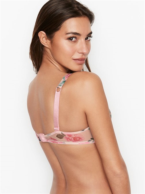 Very Sexy Saten Işıltılı Askılı Push-up Sütyen