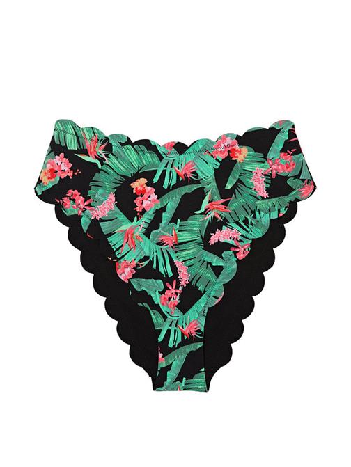 Scallop Yüksek Bel Cheeky Bikini Altı