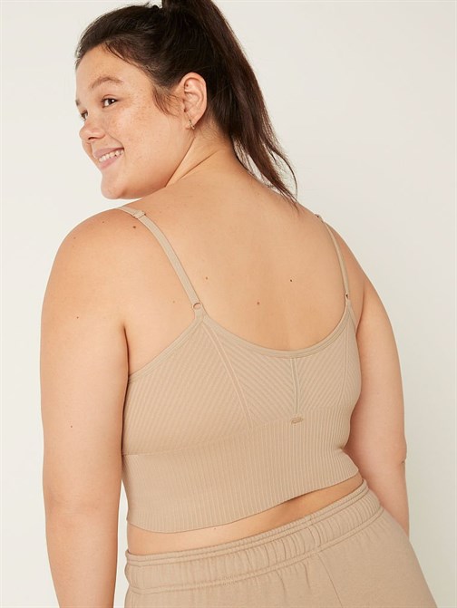 Seamless İnce Astarlı Spor Crop