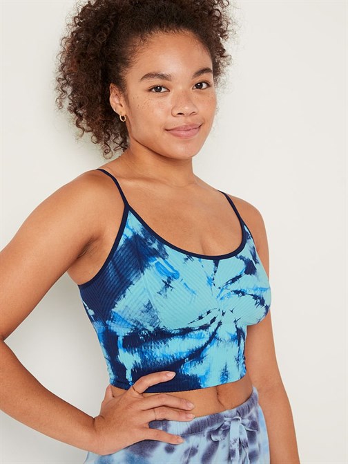 Seamless İnce Astarlı Spor Crop