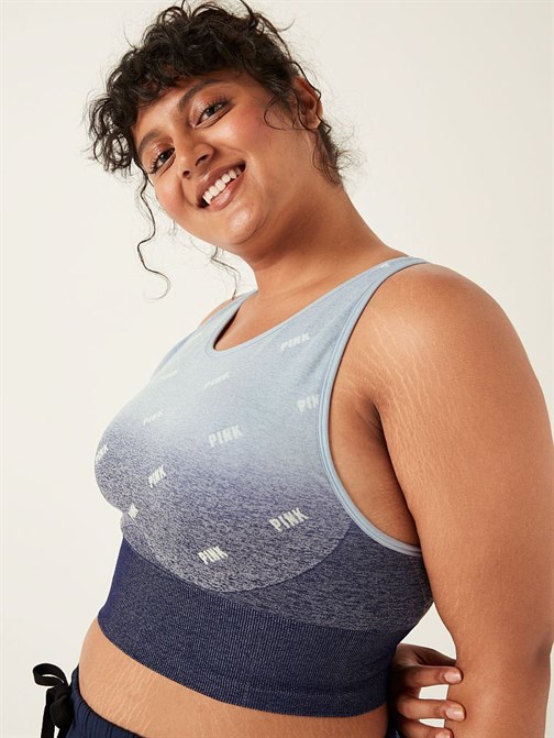 SEAMLESS KAPALI YAKA SPORCU CROP ÜST